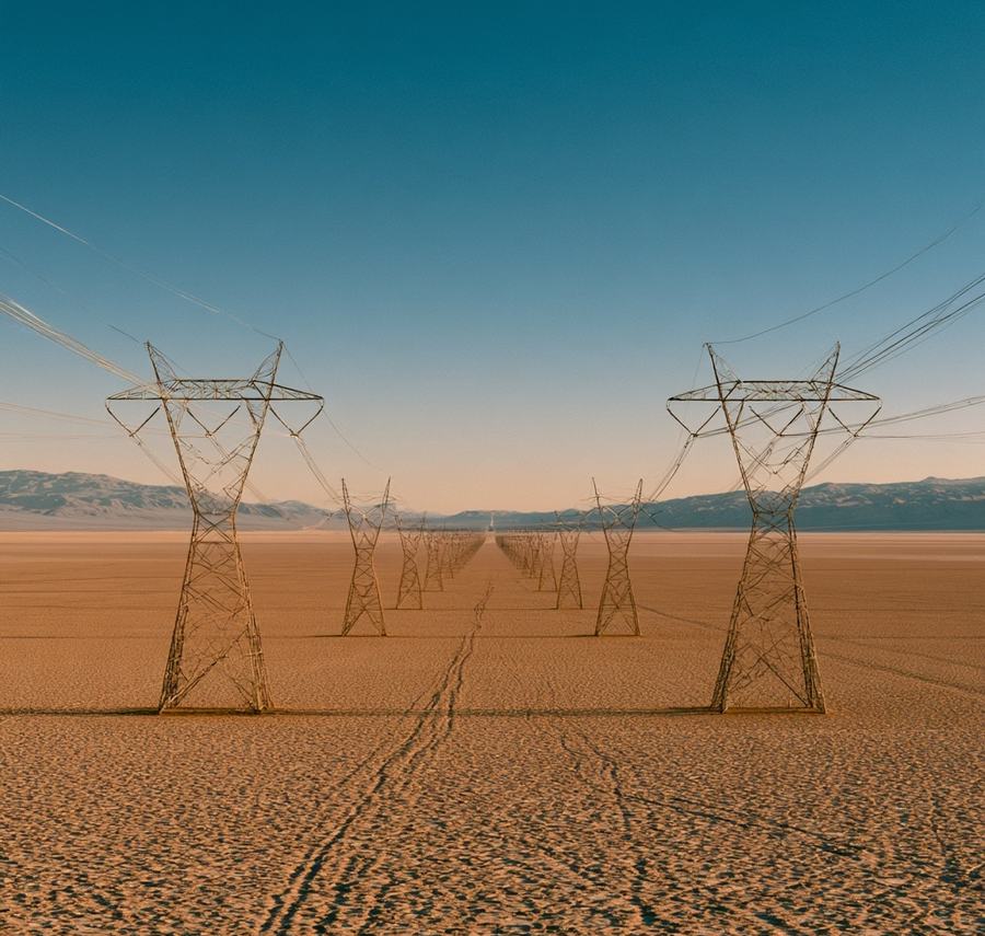 Jordan–Iraq Electricity Interconnection (Phase 2), AI-generated illustration