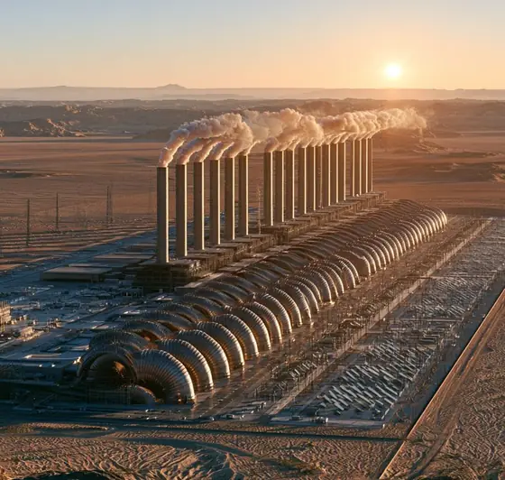 Amman Asia / Al-Manakher (IPP3, 573 MW), AI-generated illustration