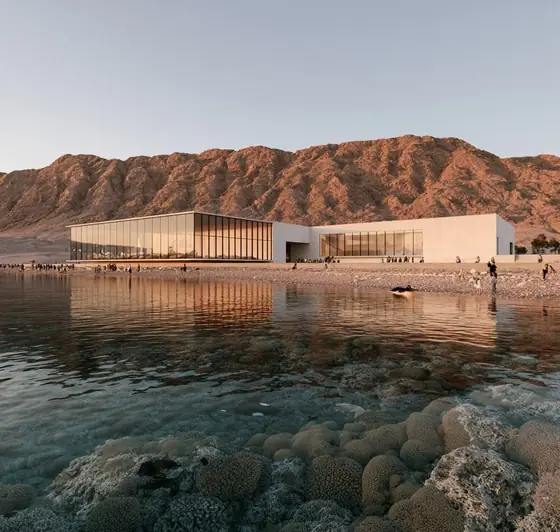 Aqaba Marine Life Museum & Research Center, AI-generated illustration