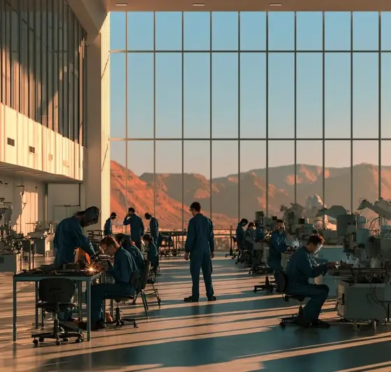 Aqaba National Vocational Training Hub (ANVT), AI-generated illustration