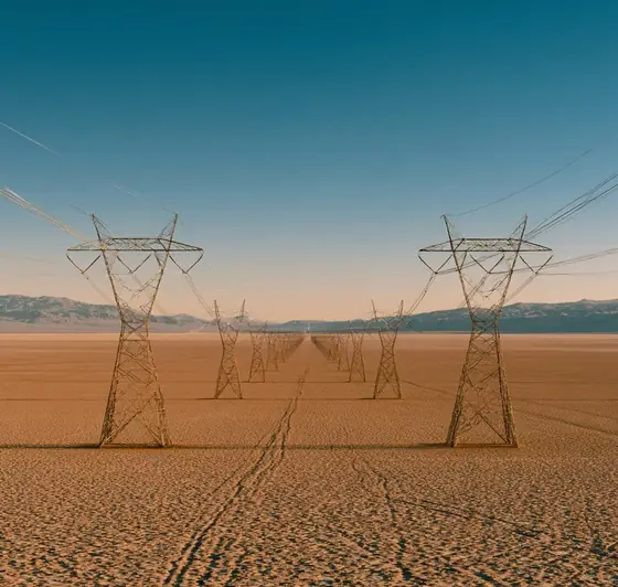 Jordan–Iraq Electricity Interconnection (Phase 2), AI-generated illustration