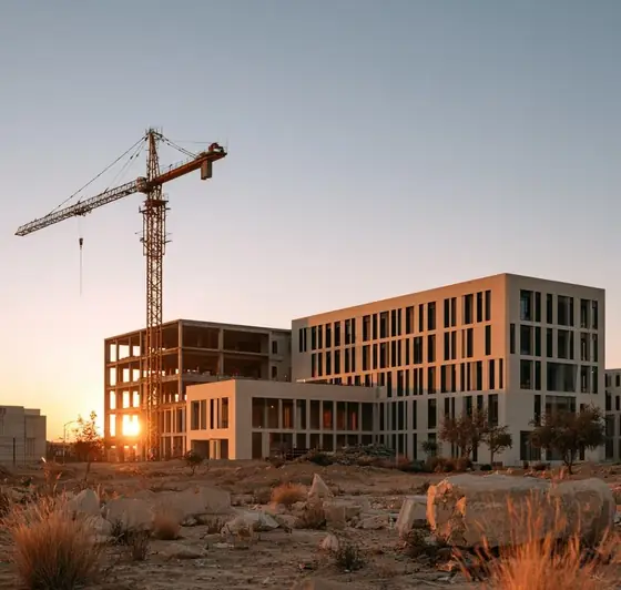 Prince Faisal Hospital New Building (Ruseifa), AI-generated illustration