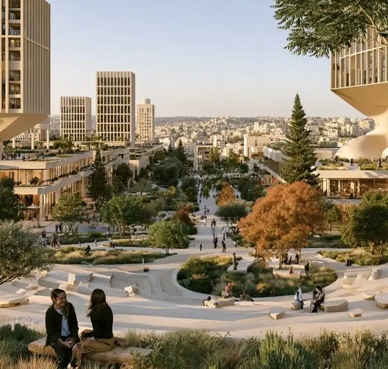 Al Quwaysimah Urban Development, AI-generated illustration