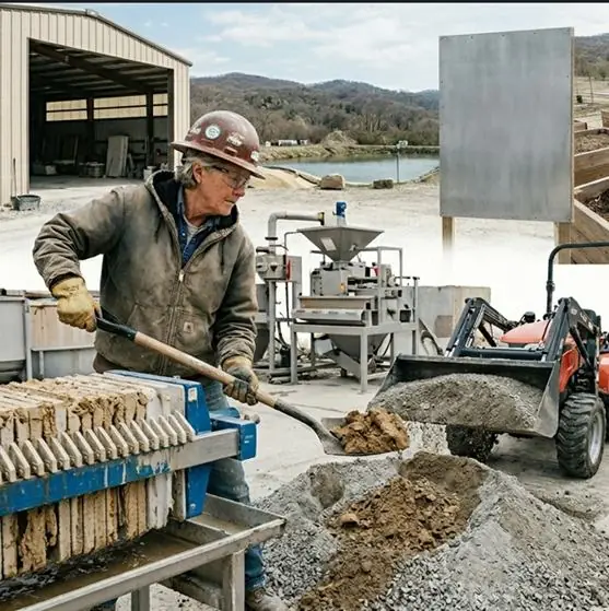 Stone-Cutting Slurry Reuse